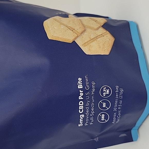 LAST CHANCE! Honest Paws Calm 5mg Bites Dog Treats 9.5oz Peanut Butter Flavor - Picture 5 of 5